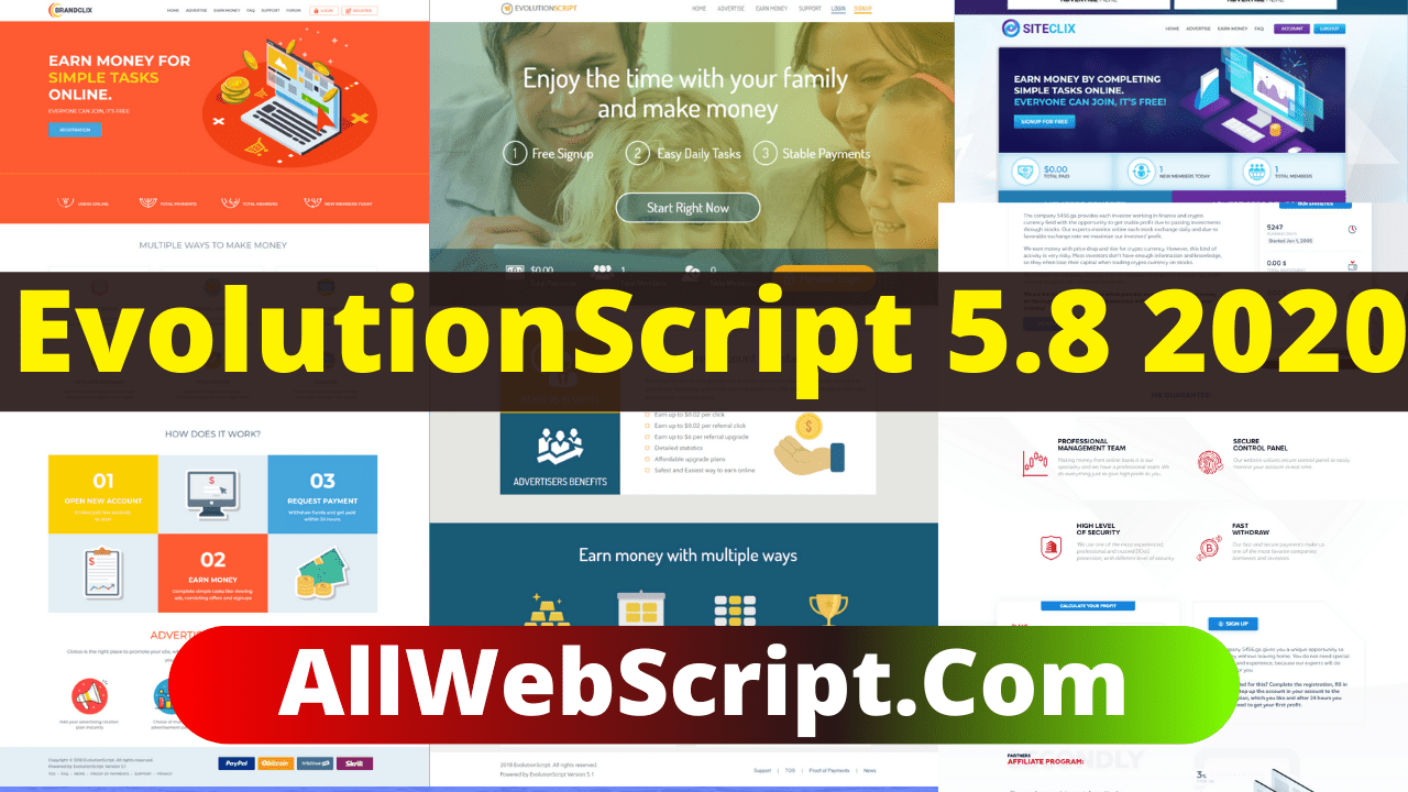 Evolution Script 5.8 Nulled & License Version | Best PTC ...